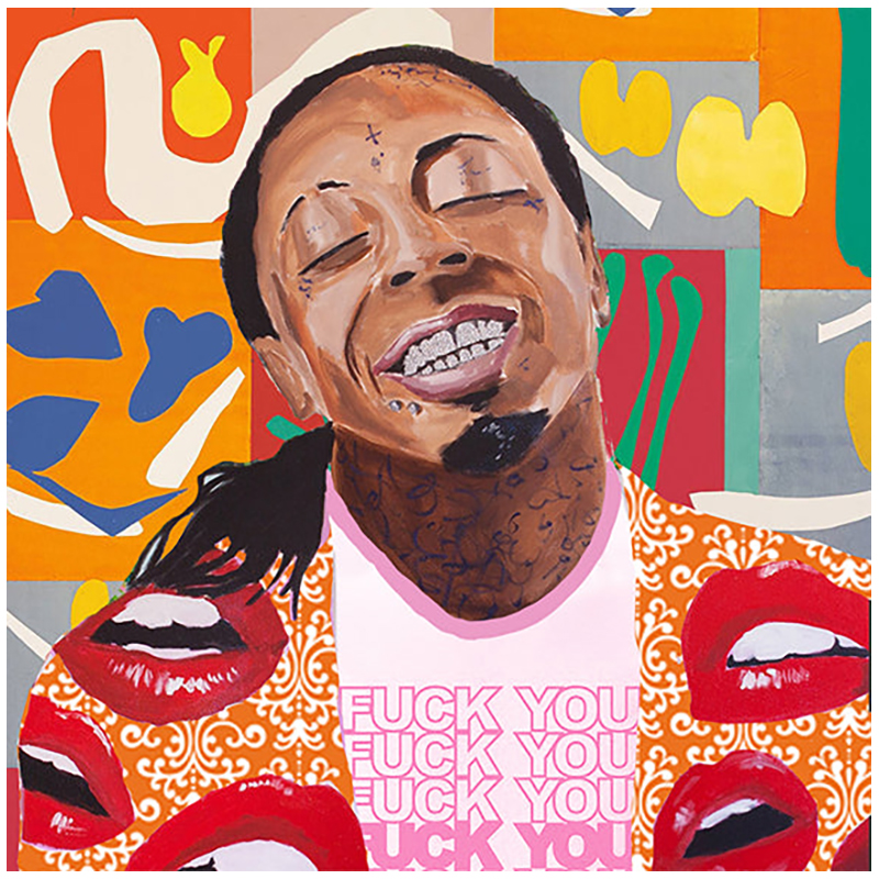 Картина Matisse Pink F#&K Weezy Мульти Картина Matisse Pink F#&K Weezy Мульти в Рязани | Loft Concept