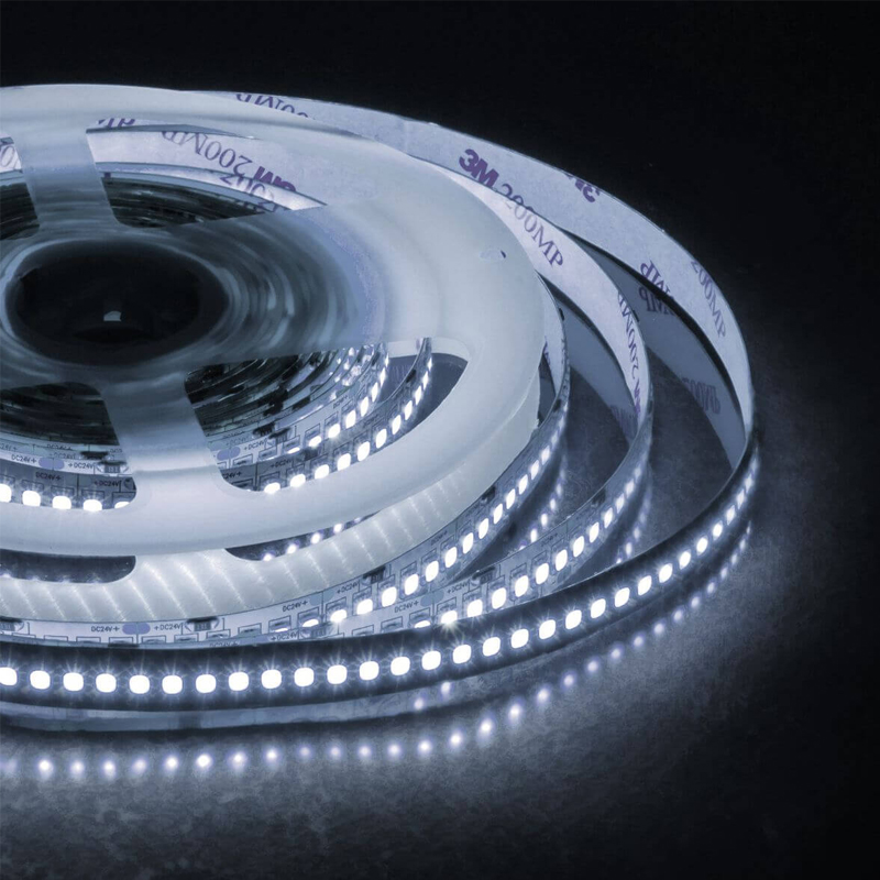 Светодиодная лента 26W/m 240Led/m 2835SMD дневной белый Белый Светодиодная лента 26W/m 240Led/m 2835SMD дневной белый Белый в Рязани | Loft Concept