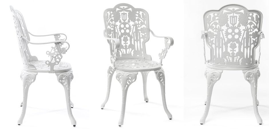 Стул Seletti Industry Collection ALUMINIUM ARMCHAIR – WHITE Стул Seletti Industry Collection ALUMINIUM ARMCHAIR – WHITE - Loft-Concept в Рязани