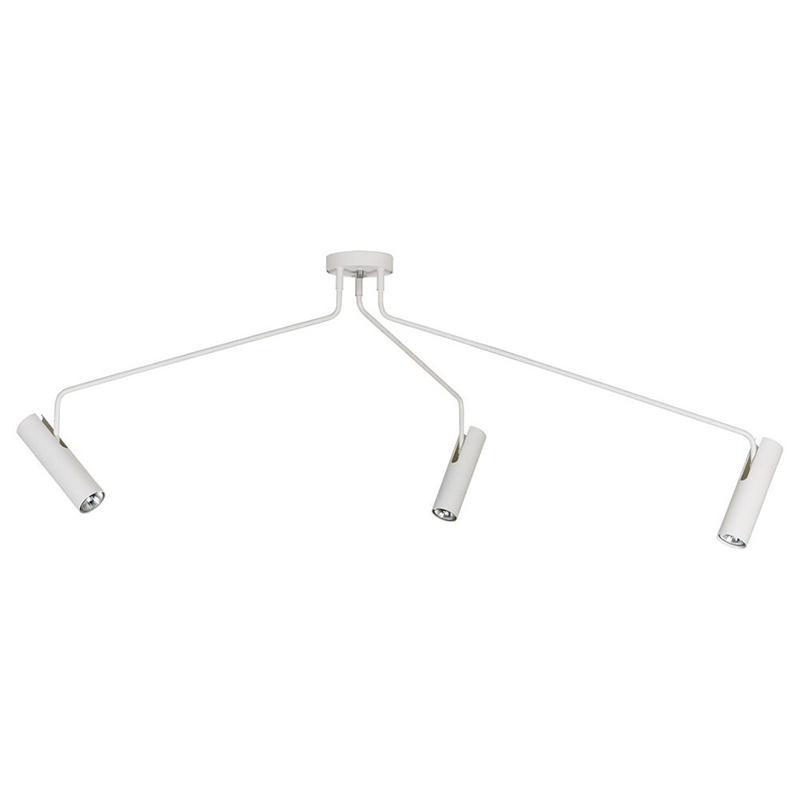 Потолочный светильник Tibo Branches Trumpet Tube white 3 Белый Потолочный светильник Tibo Branches Trumpet Tube white 3 Белый в Рязани | Loft Concept
