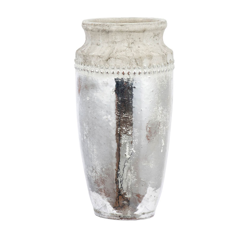 Ваза Vase Argenta silver 33 Серебряный Ваза Vase Argenta silver 33 Серебряный в Рязани | Loft Concept