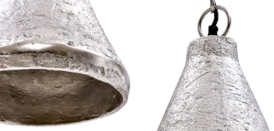 Подвесной светильник Rough Silver Pendant Подвесной светильник Rough Silver Pendant - Loft-Concept в Рязани