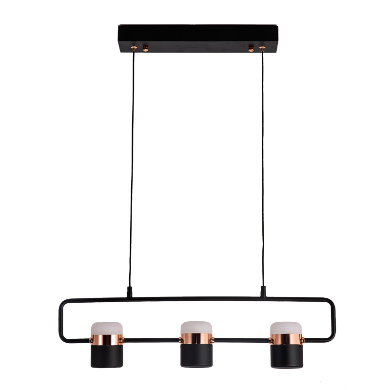 Люстра Seed design LING PL3 black Черный в Рязани | Loft Concept 