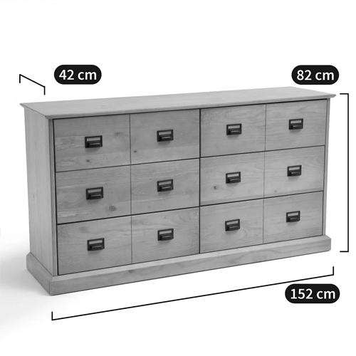 Деревянный комод с 6-ю ящиками Blanton Chest of Drawers Деревянный комод с 6-ю ящиками Blanton Chest of Drawers в Рязани