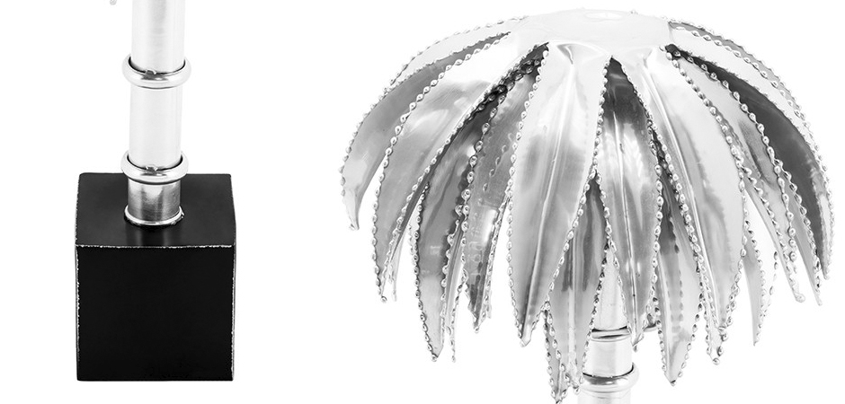 Настольная лампа TABLE LAMP PALMERY silver 30 Настольная лампа TABLE LAMP PALMERY silver 30 - Loft-Concept в Рязани
