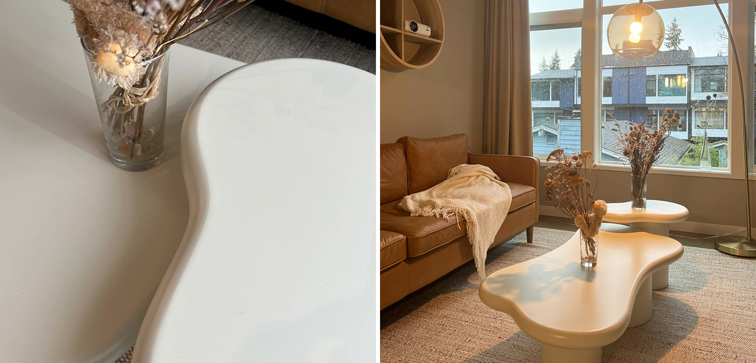 Кофейный стол Lula Curved Coffee Table - фото