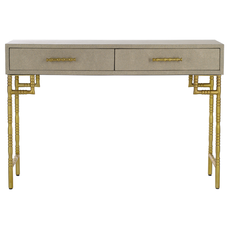 Консоль Gray Texture Console Золотой Серый Консоль Gray Texture Console Золотой Серый в Рязани | Loft Concept