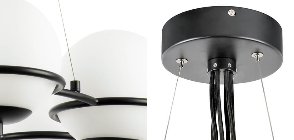 Люстра Melissa Chandelier Black 6 - фото №1