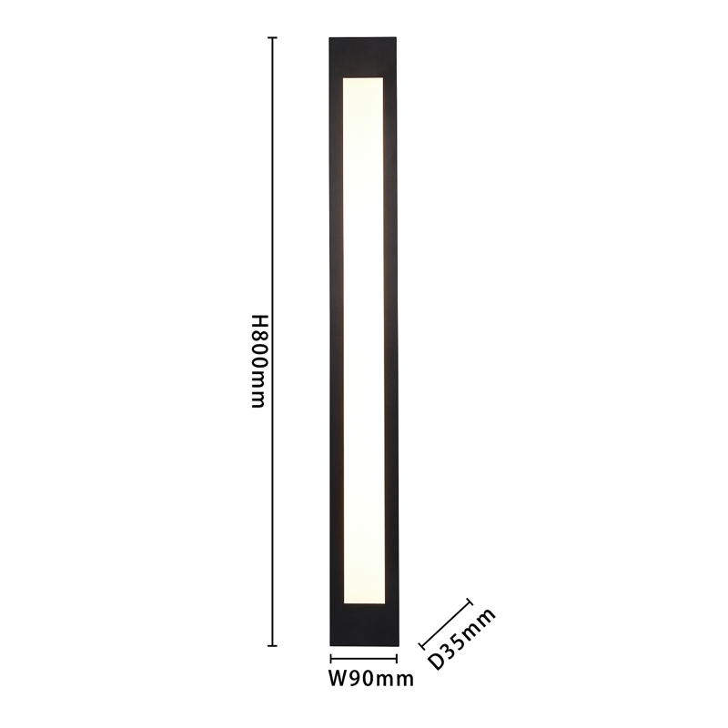Настенный светильник Black Frame 80 см Настенный светильник Black Frame 80 см в Рязани