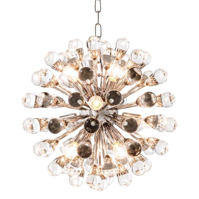 Люстра Chandelier Antares S Nickel Никель Прозрачный Люстра Chandelier Antares S Nickel Никель Прозрачный в Рязани | Loft Concept