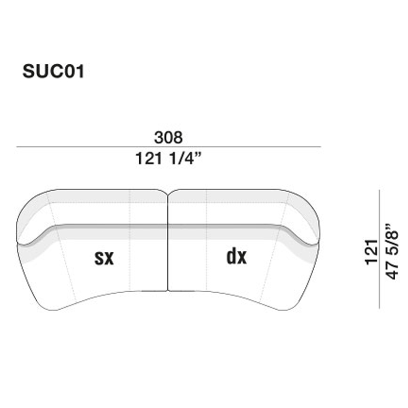 Дизайнерский модульный диван SURF Modular Sofa Дизайнерский модульный диван SURF Modular Sofa в Рязани