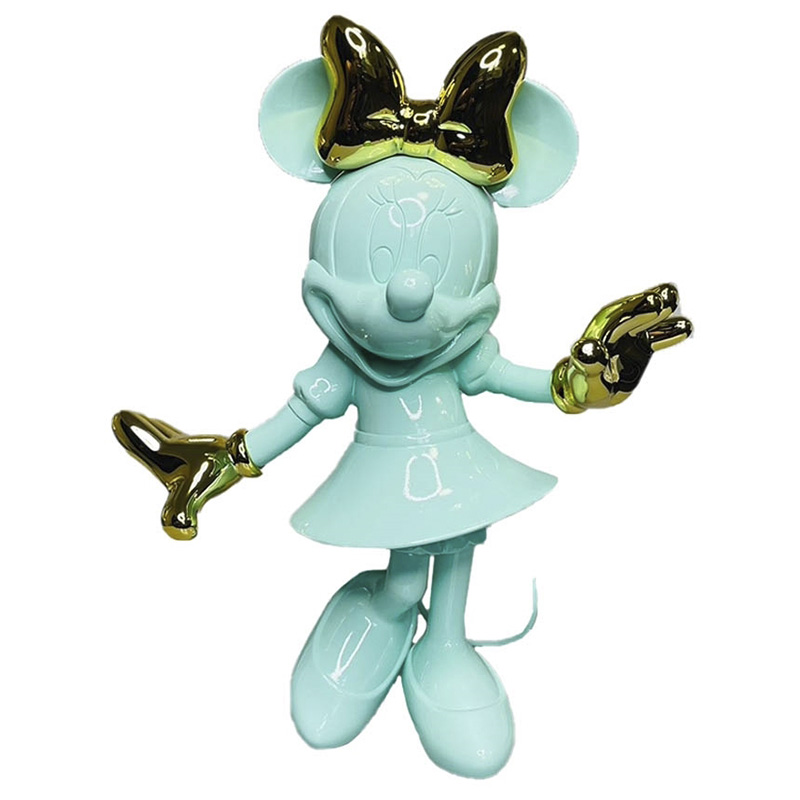Статуэтка Минни Маус зеленого цвета Minnie Mouse Green Figurine Салатовый Статуэтка Минни Маус зеленого цвета Minnie Mouse Green Figurine Салатовый в Рязани | Loft Concept