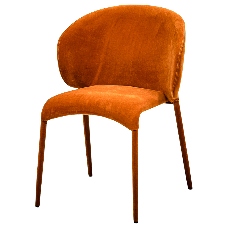 Стул Caroline Stool Orange Оранжевый Стул Caroline Stool Orange Оранжевый в Рязани | Loft Concept
