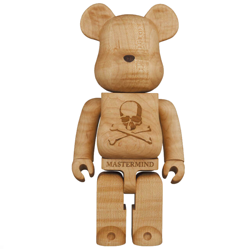 Статуэтка Bearbrick Mastermind Древесина Статуэтка Bearbrick Mastermind Древесина в Рязани | Loft Concept