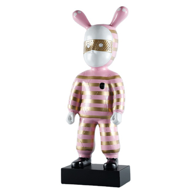Rolito Large Figurine Pink Розовый Черный Золотой в Рязани | Loft Concept 