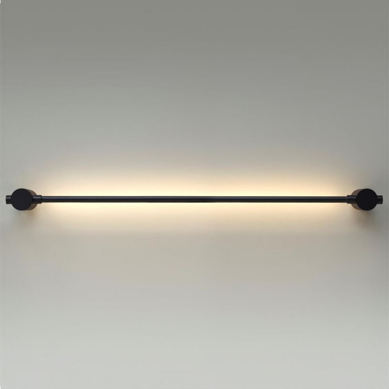 Черное светодиодное бра Trumpet tube Wide Черный матовый Черный Черное светодиодное бра Trumpet tube Wide Черный матовый Черный в Рязани | Loft Concept
