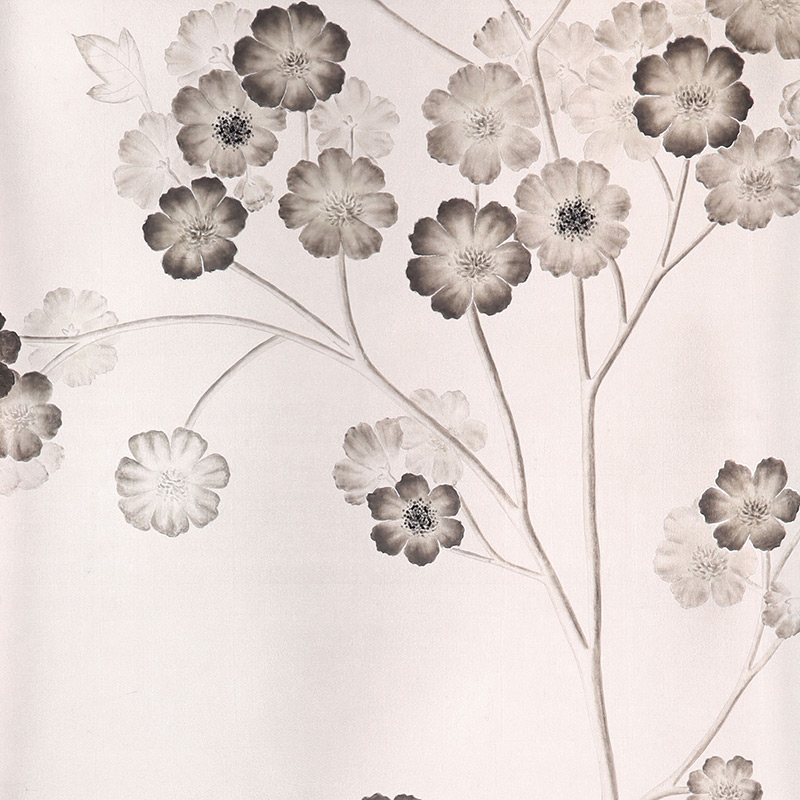 Обои ручная роспись Anemones in Light Special Colourway SC-236 on Tarnished Silver gilded silk Обои ручная роспись Anemones in Light Special Colourway SC-236 on Tarnished Silver gilded silk в Рязани | Loft Concept