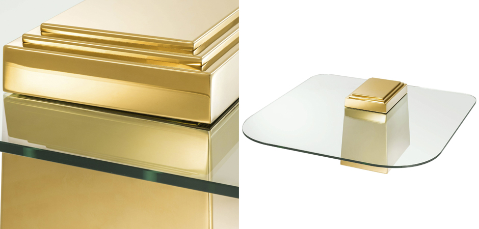 Кофейный стол Eichholtz Coffee Table Orient Gold Кофейный стол Eichholtz Coffee Table Orient Gold - Loft-Concept в Рязани