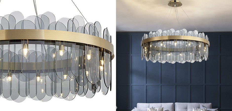 Люстра Blount Chandelier Smokey Люстра Blount Chandelier Smokey - Loft-Concept в Рязани