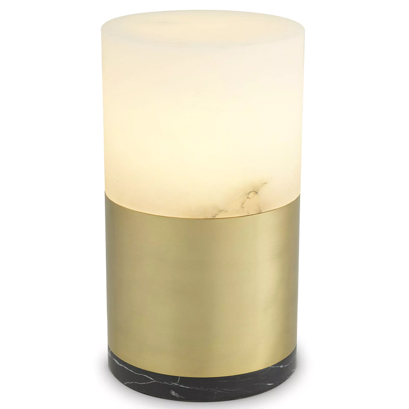 Настольная лампа Eichholtz Table Lamp McLean 20 cm Черный Латунь Бежевый Настольная лампа Eichholtz Table Lamp McLean 20 cm Черный Латунь Бежевый в Рязани | Loft Concept