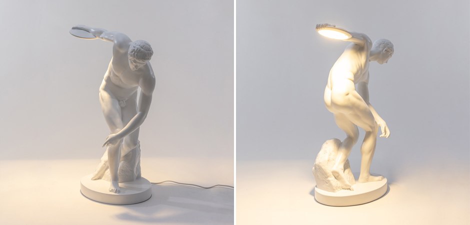 Настольная лампа Seletti Discobolux Настольная лампа Seletti Discobolux - Loft-Concept в Рязани
