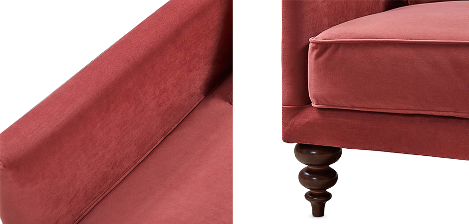 Диван Graceful Details Sofa Crimson Диван Graceful Details Sofa Crimson - Loft-Concept в Рязани