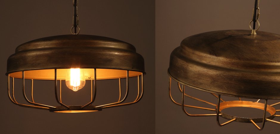 Подвесной светильник Lofter Golden Cage Подвесной светильник Lofter Golden Cage - Loft-Concept в Рязани