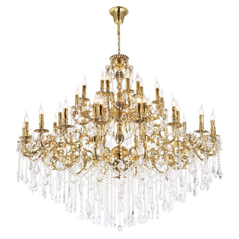 Люстра Stephanie Chandelier 167 Золотой Люстра Stephanie Chandelier 167 Золотой в Рязани | Loft Concept