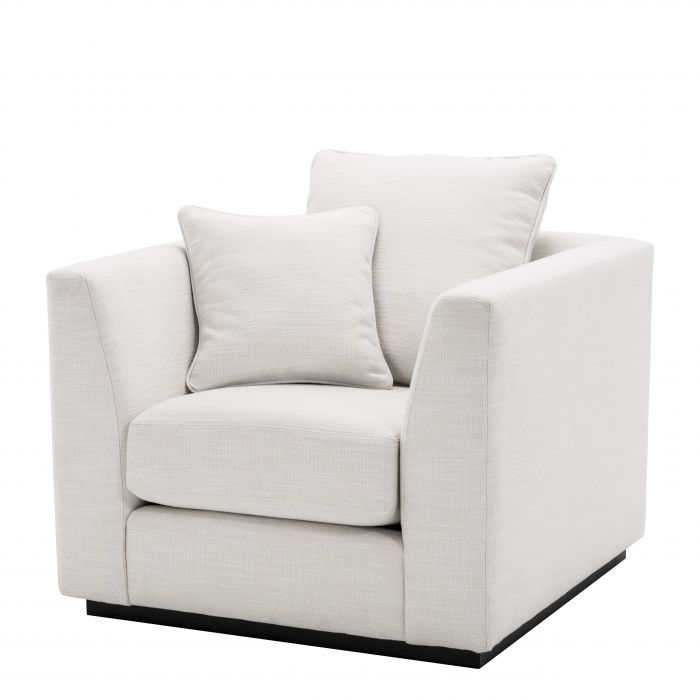 Кресло Eichholtz Chair Taylor Белый Черный Кресло Eichholtz Chair Taylor Белый Черный в Рязани | Loft Concept