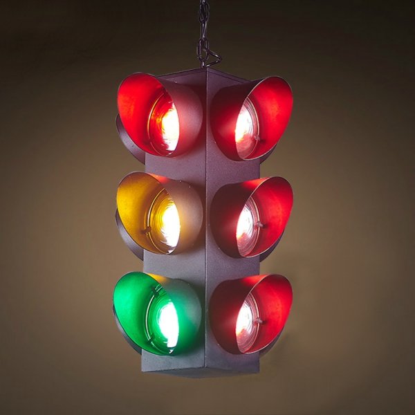 Подвесной светильник Светофор Loft Traffic Light Pendant Подвесной светильник Светофор Loft Traffic Light Pendant в Рязани | Loft Concept