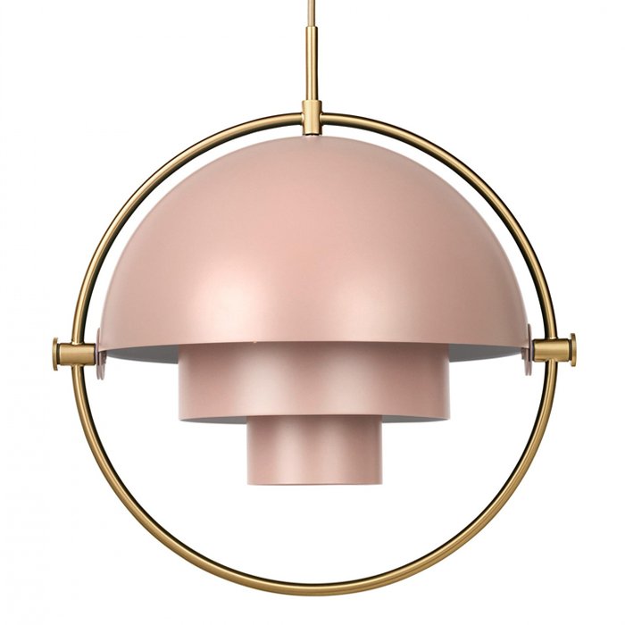Люстра Louis Weisdorff Gubi Multi-lite Pendant Pink Латунь Дымчатая Роза Люстра Louis Weisdorff Gubi Multi-lite Pendant Pink Латунь Дымчатая Роза в Рязани | Loft Concept