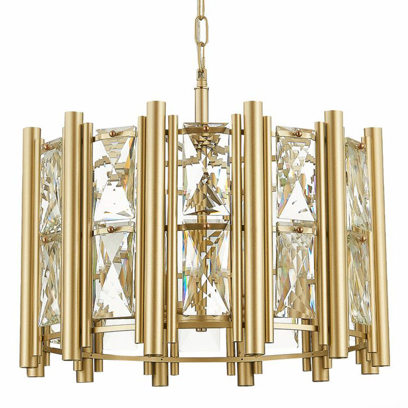 Люстра Rivelen Chandelier D50 Золотой Шампань Прозрачное Стекло Люстра Rivelen Chandelier D50 Золотой Шампань Прозрачное Стекло в Рязани | Loft Concept
