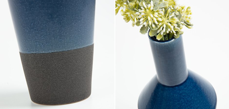 Ваза Blue Craquelure Ваза Blue Craquelure - Loft-Concept в Рязани