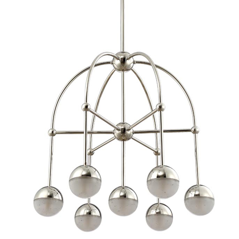 Люстра Heidy Chrome Chandelier 7 Хром Люстра Heidy Chrome Chandelier 7 Хром в Рязани | Loft Concept