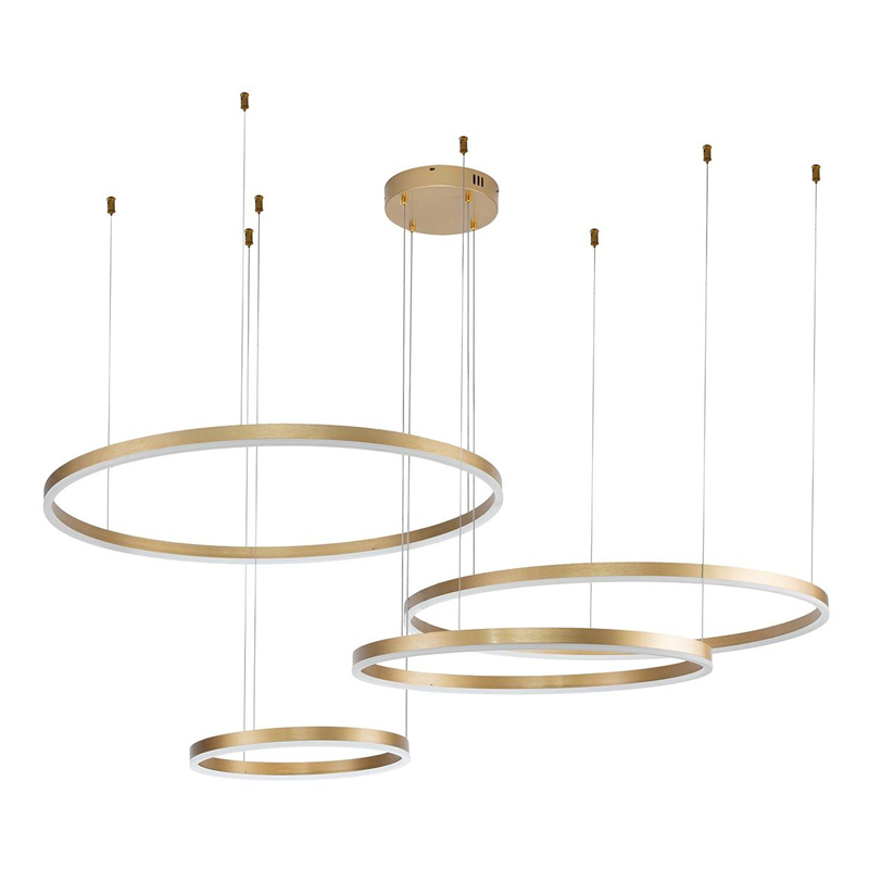 Подвесной светильник Neo Circles Gold Золотой Подвесной светильник Neo Circles Gold Золотой в Рязани | Loft Concept