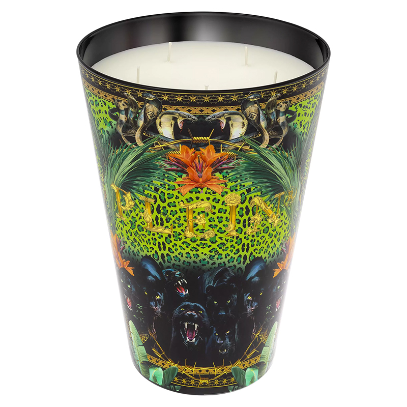 Свеча Philipp Plein Candle Jungle XL Черный Мульти Свеча Philipp Plein Candle Jungle XL Черный Мульти в Рязани | Loft Concept