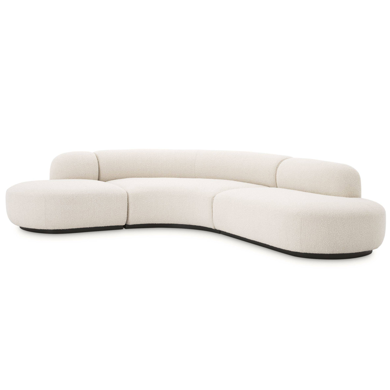 Диван Eichholtz Sofa Bjorn Кремовый Черный Диван Eichholtz Sofa Bjorn Кремовый Черный в Рязани | Loft Concept