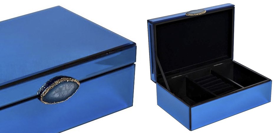 Шкатулка Blue Surprise Parallelepiped Шкатулка Blue Surprise Parallelepiped - Loft-Concept в Рязани