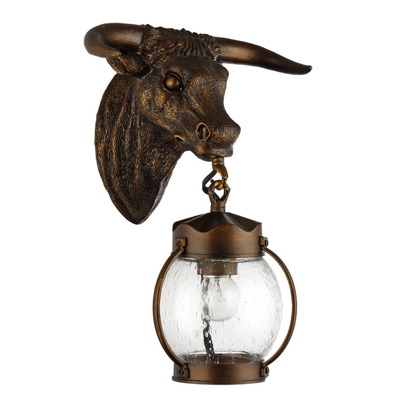 Уличный светильник Buffalo Lantern Коричневый винтаж Прозрачное Стекло Уличный светильник Buffalo Lantern Коричневый винтаж Прозрачное Стекло в Рязани | Loft Concept