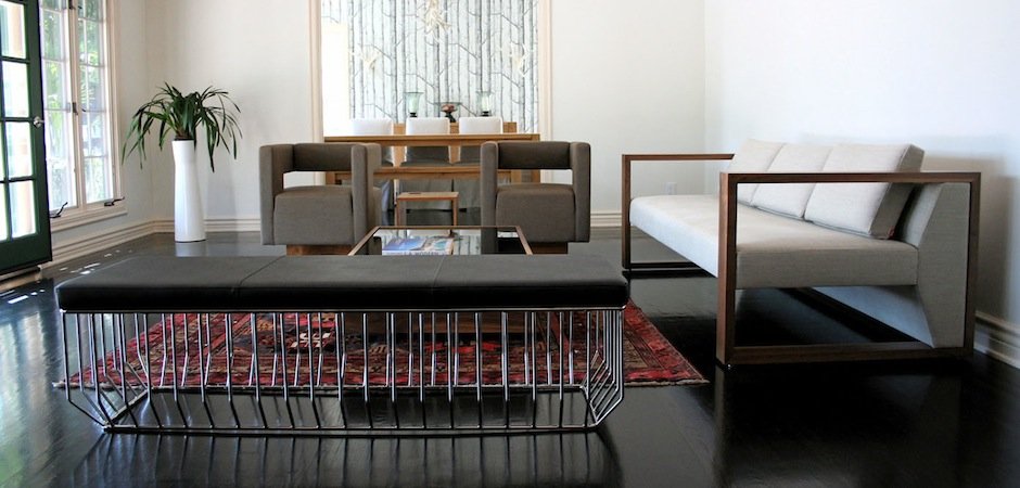Банкетка Reza Feiz leather Bench Банкетка Reza Feiz leather Bench - Loft-Concept в Рязани