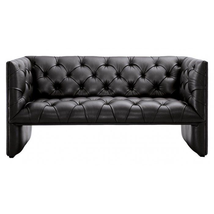 Диван Edwards Loveseat Черный Диван Edwards Loveseat Черный в Рязани | Loft Concept