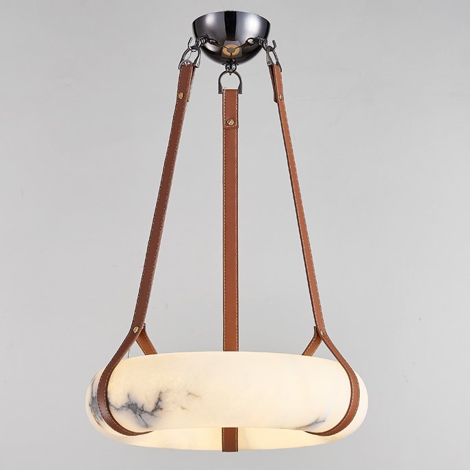 Люстра OSLO Pendant light Белый Коричневый Люстра OSLO Pendant light Белый Коричневый в Рязани | Loft Concept