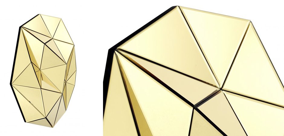 Зеркало Eichholtz Mirror Topanga Gold Зеркало Eichholtz Mirror Topanga Gold - Loft-Concept в Рязани