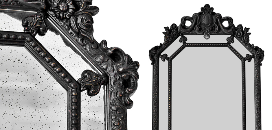 Зеркало Keppel Mirror Black Зеркало Keppel Mirror Black - Loft-Concept в Рязани