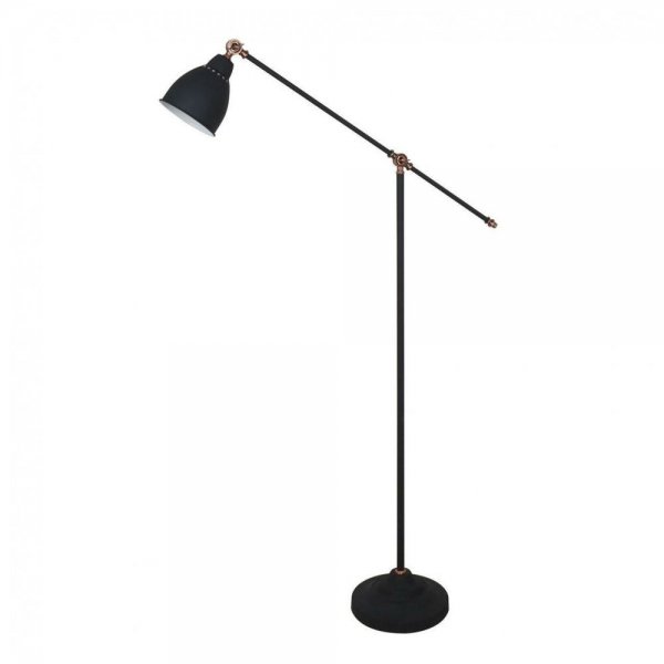 Торшер Holder Floor Lamp Black Черный Торшер Holder Floor Lamp Black Черный в Рязани | Loft Concept