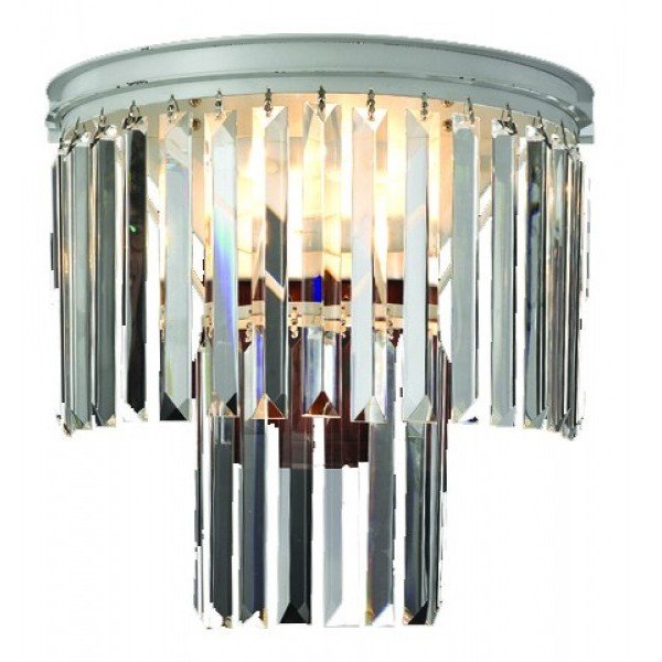Настенная лампа RH Odeon Clear Glass 2 Square Белый Прозрачное Стекло Настенная лампа RH Odeon Clear Glass 2 Square Белый Прозрачное Стекло в Рязани | Loft Concept
