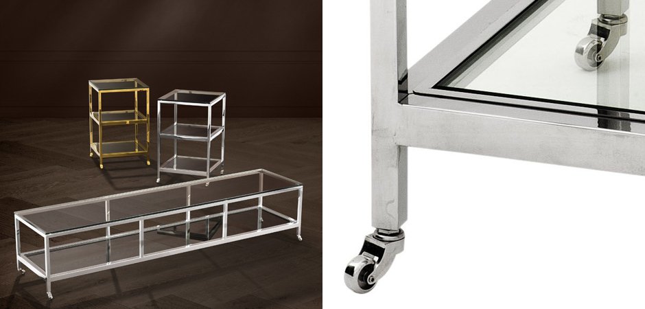 Приставной стол Eichholtz Side Table Hutton Приставной стол Eichholtz Side Table Hutton - Loft-Concept в Рязани