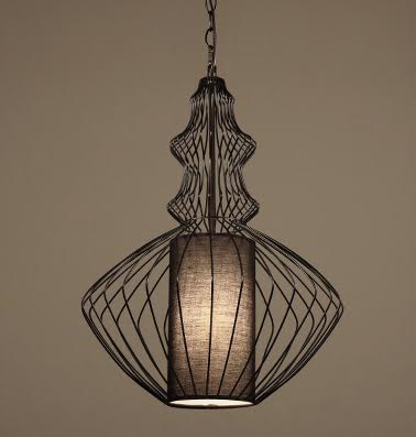 Подвесной светильник Wire Dream Pendant 2 Черный Подвесной светильник Wire Dream Pendant 2 Черный в Рязани | Loft Concept