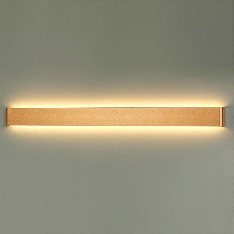 Бра Obverse Gold Long Wall lamp матовое золото Бра Obverse Gold Long Wall lamp матовое золото в Рязани | Loft Concept
