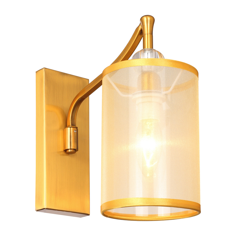 Бра Boniface Sconce Латунь Золотой Шампань Прозрачный Бра Boniface Sconce Латунь Золотой Шампань Прозрачный в Рязани | Loft Concept